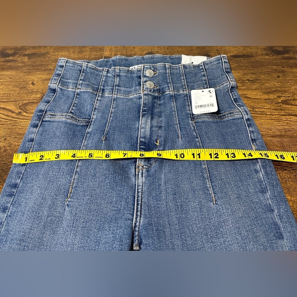 FP We The Free Jade High Rise Flare Jeans size 28 - Picture 9 of 12